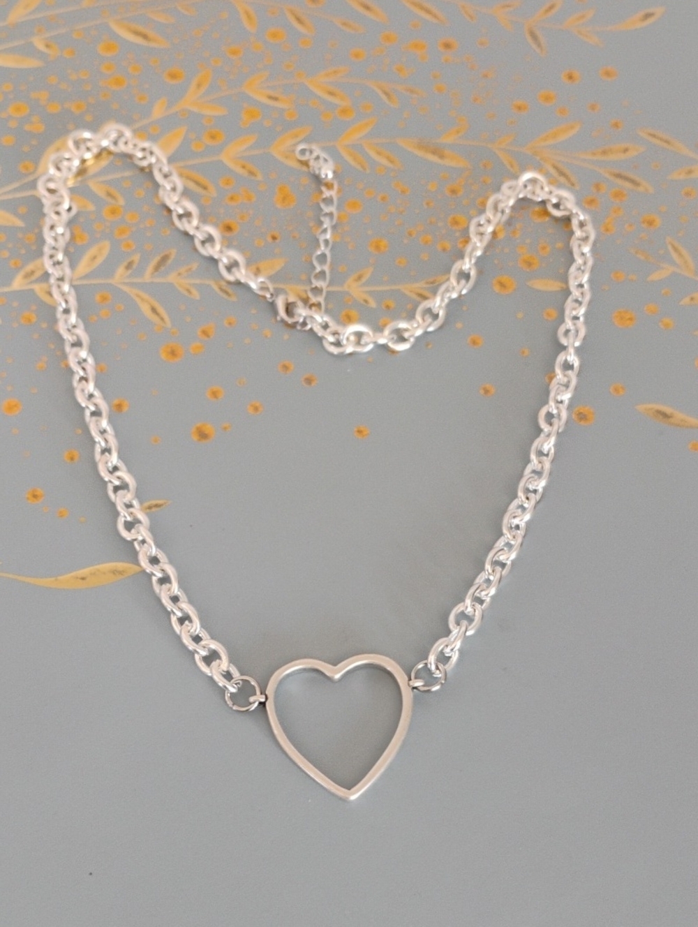 Silver Heart Necklace